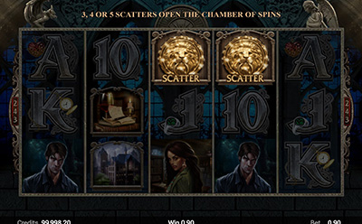 Giros gratis de la tragamonedas Immortal Romance