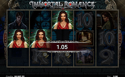 Juego bono de la tragamonedas Immortal Romance