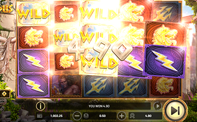 Juego bono de la tragamonedas Take Olympus