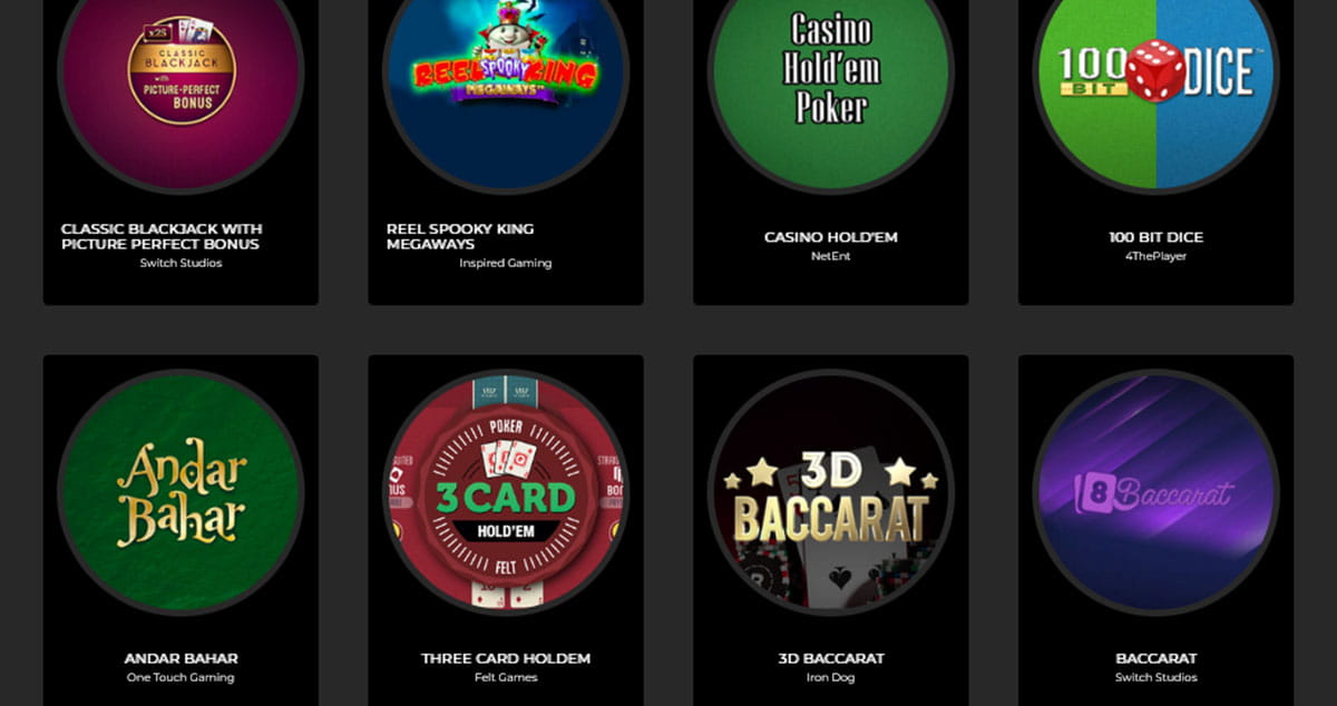 Ruleta, blackjack y otros juegos en el casino Grand Ivy.