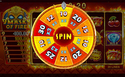 Tragamonedas 9 Masks of Fire giros gratis