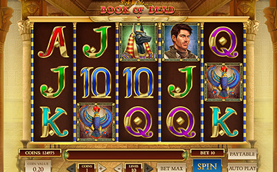 Tragamonedas móvil Book of Dead
