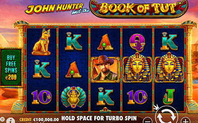 La tragaperras online Book of Tut en el casino 1xBet en Venezuela.
